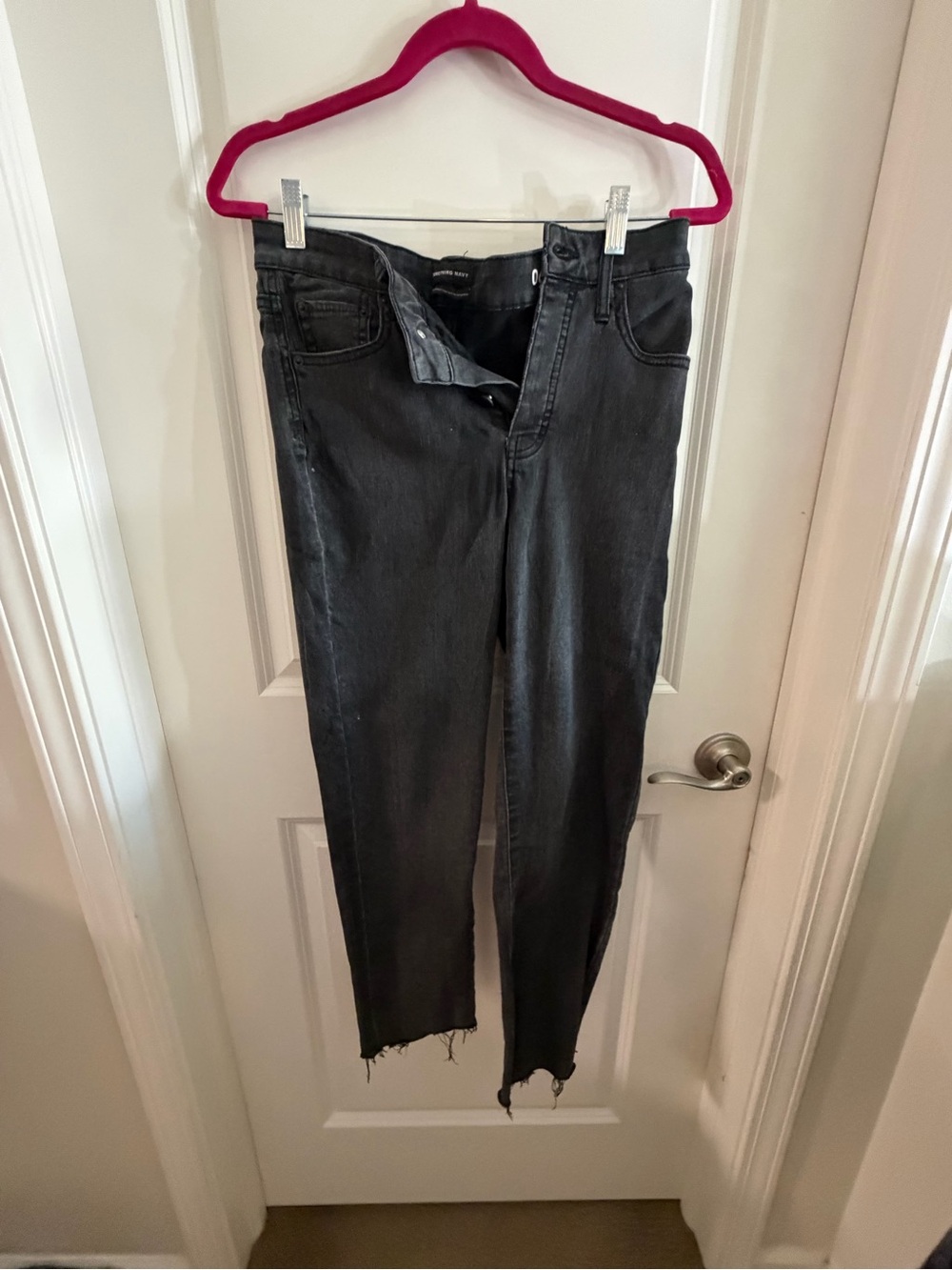 Something Navy Black High-Rise Jeans